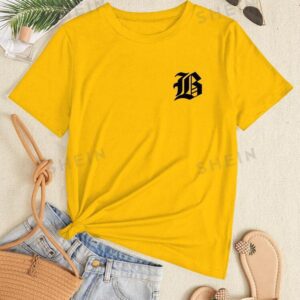 SHEIN slayer t-shirt décontracté à manches courtes coupe slim