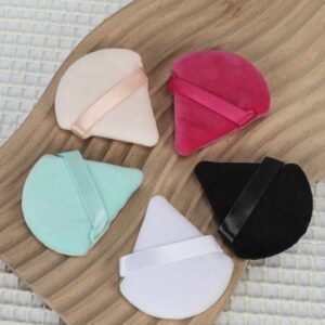 5 Pièces/Set Éponge À Maquillage En Forme De Triangle