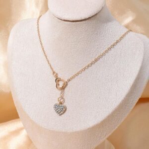 Collier pull simple chaîne réglable en forme de Y, 1 pièce
