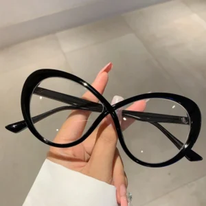 Lunettes décoratives sans ordonnance, à la mode, avec nouvelles lentilles plates multicolores, 1 pièce