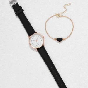 MONTRE FEMME EN QUARTZ 2 PIECES
