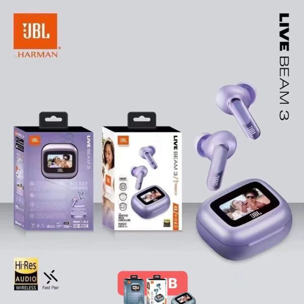 Écouteurs JBL LIVE BEAM 3