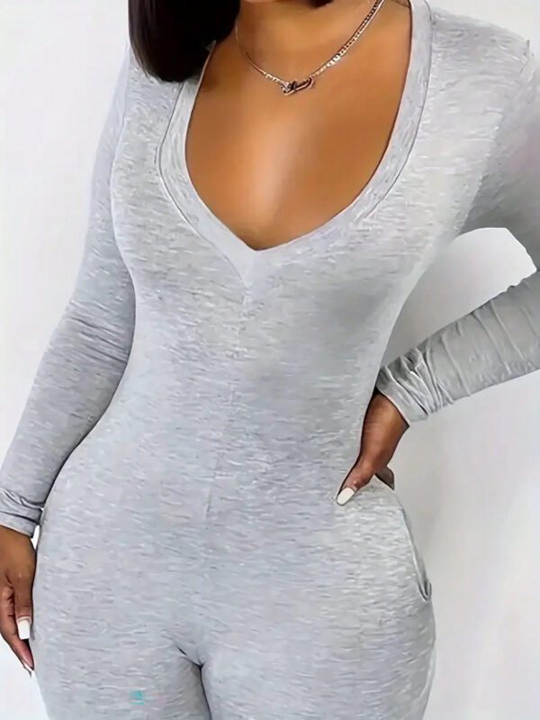 SHEIN Slayr Combinaison Décontractée Unie Pour Femme – Image 4