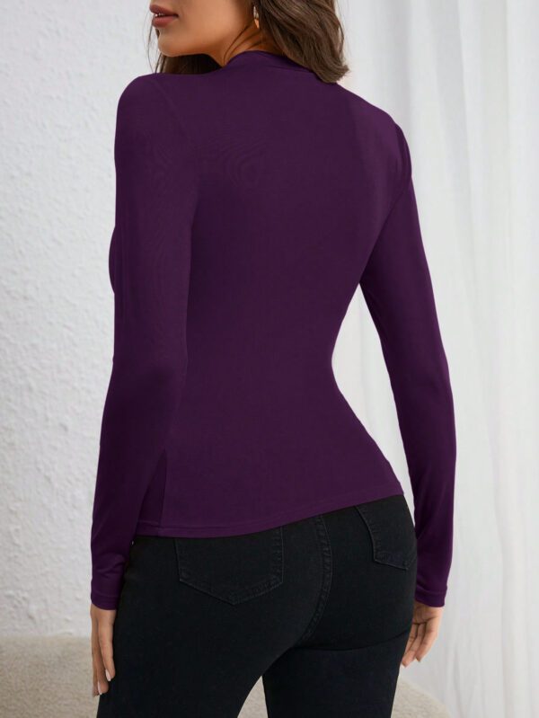 SHEINNeu T-shirt Féminin Au Design Irrégulier – Image 15