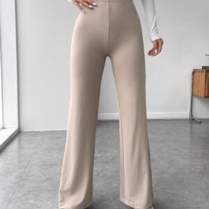 SHEIN PETITE Pantalon ample taille haute