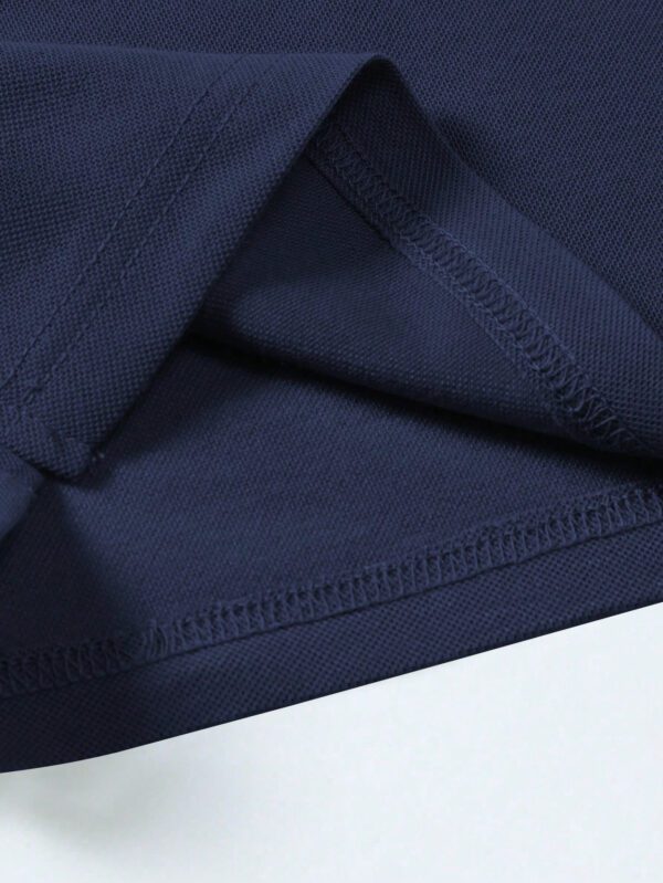 Manfinity Basics Homme Polo Unicolore – Image 9