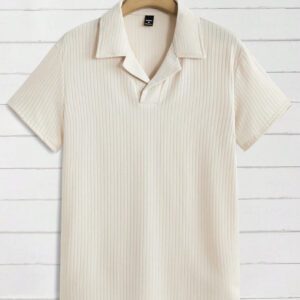 Manfinity Modomio Chemise polo pour homme de couleur unie, chemise unie pour les vacances