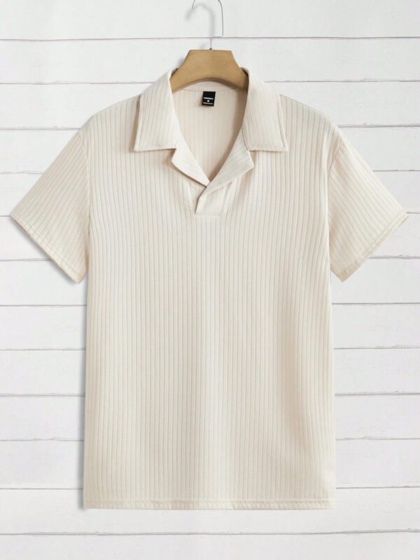 Manfinity Modomio Chemise polo pour homme de couleur unie, chemise unie pour les vacances