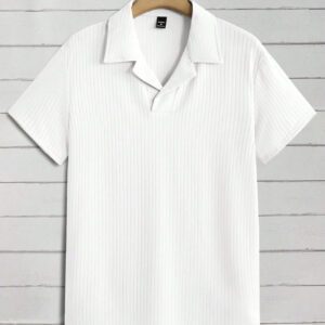 Manfinity Modomio Chemise polo pour homme de couleur unie, chemise unie pour les vacances