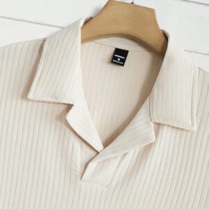 Manfinity Modomio Chemise polo pour homme de couleur unie, chemise unie pour les vacances