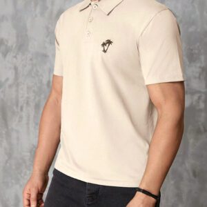 Homme Polo Imprimé Cocotier