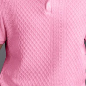 Manfinity Homme Polo casual pour homme en été à manches courtes et couleur unie pour la navette quotidienne