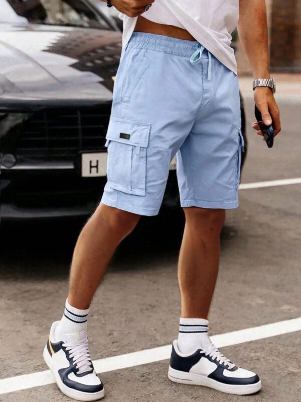 Manfinity EMRG Shorts Amples Pour Homme Avec Taille À Cordon Et Poches À Rabat – Image 6