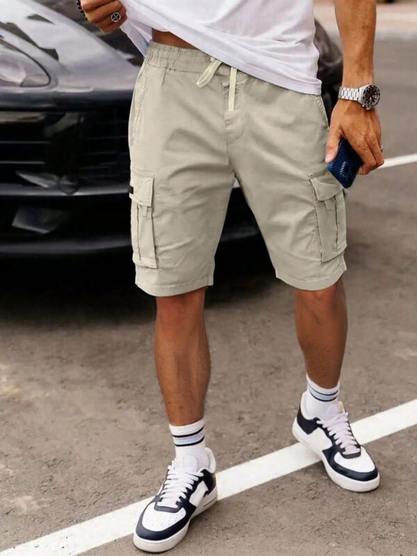 Manfinity EMRG Shorts Amples Pour Homme Avec Taille À Cordon Et Poches À Rabat – Image 14