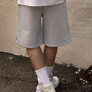 DAZY Shorts amples simples pour hommes de couleur unie pour un port quotidien en été