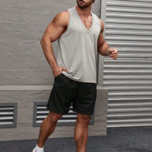 Manfinity RelaxMax Shorts décontractés pour hommes en coupe décontractée pour l'été