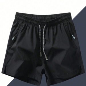 Homme Short À Cordon Zippé
