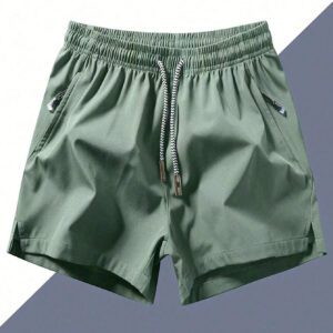 Homme Short À Cordon Zippé