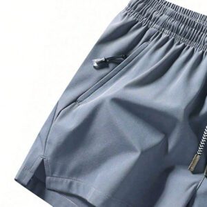 Homme Short À Cordon Zippé