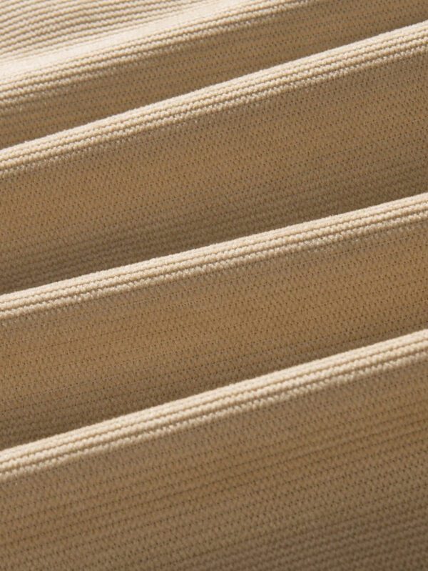 Shorts décontractés en coton côtelé pour hommes, shorts polyvalents jusqu'aux genoux – Image 10