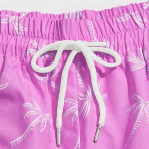ROMWE Street Life Short à cordon de serrage avec impression simple pour hommes