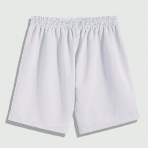 ROMWE Street Life Short à taille cordée avec imprimé lettres, avec poches, pour hommes, pour l'été, pour l'école
