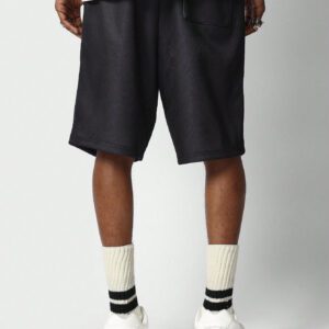 SUMWON Short en denim avec détails de charpentier contrastés