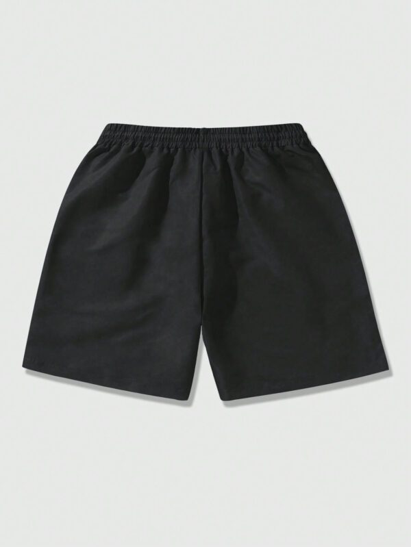 ROMWE Prep Short homme imprimé étoiles, en tissu, convient pour le port quotidien au printemps et en été, école – Image 5
