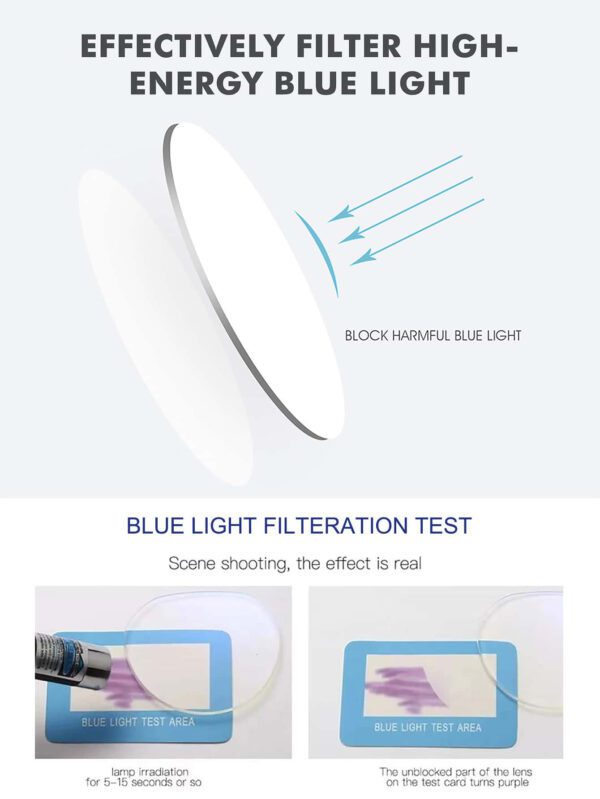 Lunettes de vue anti-lumière bleue avec décoration de strass style rétro œil de chat, parfaites pour la lecture, les jeux, la télévision et les téléphones. Accessoires de lunettes claires. Accessoires de lunettes anti-lumière bleue pour femmes – Image 11