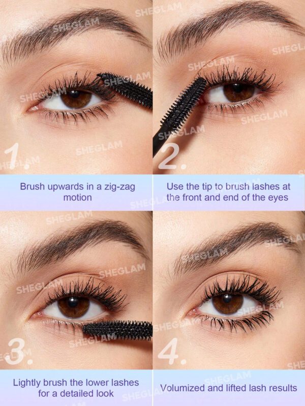 SHEGLAM Mascara Volumateur Flutter Wink     NoëL Cadeau De NoëL Hiver Thanksgiving DéCoration De NoëL Maquillage FÊTe Plage Voyage Vacances Rose Y694K NoëL Cadeau De NoëL Hiver Thanksgiving DéCoration De NoëL Maquillage FÊTe Plage Voyage Vacances Rose Y2K Promos Offres Camping ExtéRieur PréSent – Image 8