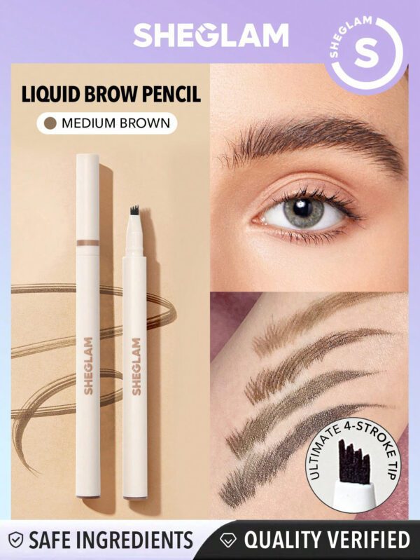 SHEGLAM Crayon À Sourcils Liquide Feather Better-Blonde Longue DuréE, ImperméAble À L'Eau, Naturel Complet Eyebrow Makeup     NoëL Cadeau De NoëL Hiver Thanksgiving DéCoration De NoëL Maquillage FÊTe Plage Voyage Vacances Rose Y332K NoëL Cadeau De NoëL Hiver Thanksgiving DéCoration De NoëL Maquillage FÊTe Plage Voyage Vacances Rose Y2K Promos Offres Camping ExtéRieur PréSent – Image 4