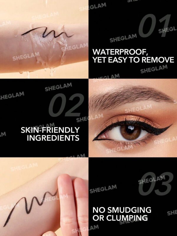SHEGLAM Eye-Liner ImperméAble Eye Infinity     NoëL Cadeau De NoëL Hiver Thanksgiving DéCoration De NoëL Maquillage FÊTe Plage Voyage Vacances Rose Y305K NoëL Cadeau De NoëL Hiver Thanksgiving DéCoration De NoëL Maquillage FÊTe Plage Voyage Vacances Rose Y2K Promos Offres Camping ExtéRieur PréSent – Image 8
