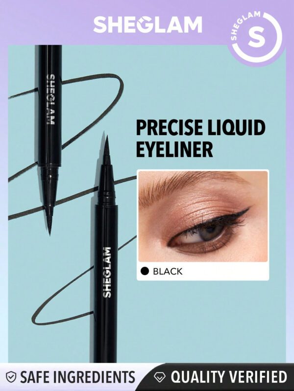 SHEGLAM Pro Precision Eyeliner Liquide ImperméAble - Noir Crayon Eyeliner Mat Longue Tenue Haute Pigmentation Et Ultra-Fin Sans Bavure Pour Le Maquillage Des Yeux     NoëL Cadeau De NoëL Hiver Thanksgiving DéCoration De NoëL Maquillage FÊTe Plage Voyage Vacances Rose Y64K NoëL Cadeau De NoëL Hiver Thanksgiving DéCoration De NoëL Maquillage FÊTe Plage Voyage Vacances Rose Y2K Promos Offres Camping ExtéRieur PréSent