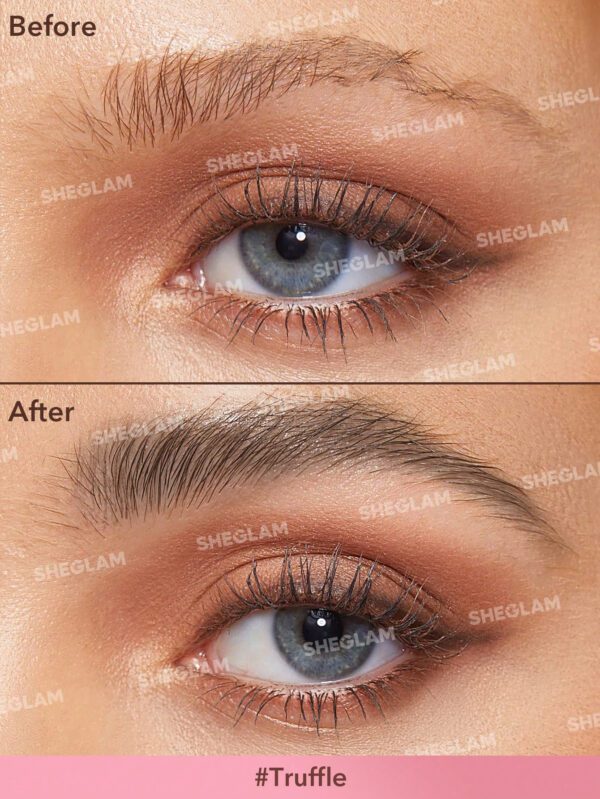 SHEGLAM Pinceau Brow-Fection Incliné Et Dip-Truffle     NoëL Cadeau De NoëL Hiver Thanksgiving DéCoration De NoëL Maquillage FÊTe Plage Voyage Vacances Rose Y869K NoëL Cadeau De NoëL Hiver Thanksgiving DéCoration De NoëL Maquillage FÊTe Plage Voyage Vacances Rose Y2K Promos Offres Camping ExtéRieur PréSent – Image 7