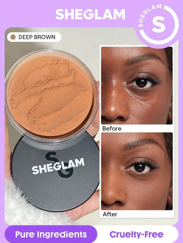 SHEGLAM Newly Reformulated - Poudre Libre -Cappuccino     NoëL Cadeau De NoëL Hiver Thanksgiving DéCoration De NoëL Maquillage FÊTe Plage Voyage Vacances Rose Y528K NoëL Cadeau De NoëL Hiver Thanksgiving DéCoration De NoëL Maquillage FÊTe Plage Voyage Vacances Rose Y2K Promos Offres Camping ExtéRieur PréSent – Image 4