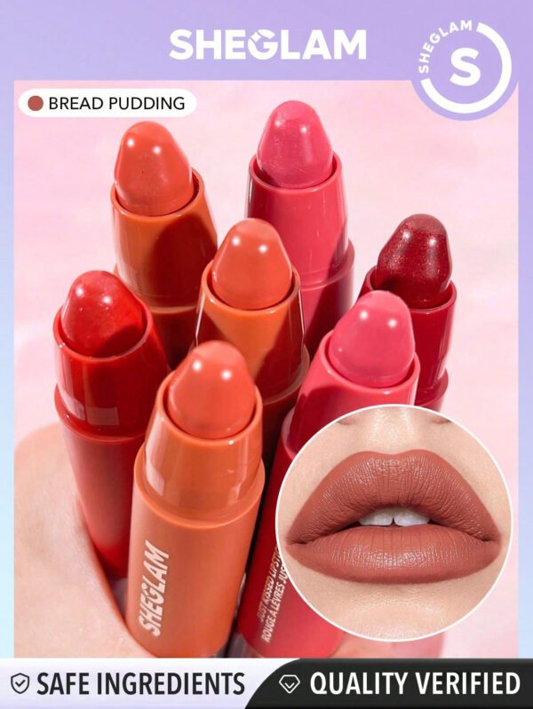 SHEGLAM Rouge à LèVres Just Kissed Crayon-Shortcake     NoëL Cadeau De NoëL Hiver Thanksgiving DéCoration De NoëL Maquillage FÊTe Plage Voyage Vacances Rose Y806K NoëL Cadeau De NoëL Hiver Thanksgiving DéCoration De NoëL Maquillage FÊTe Plage Voyage Vacances Rose Y2K Promos Offres Camping ExtéRieur PréSent – Image 2