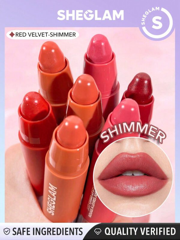 SHEGLAM Rouge à LèVres Just Kissed Crayon-Shortcake     NoëL Cadeau De NoëL Hiver Thanksgiving DéCoration De NoëL Maquillage FÊTe Plage Voyage Vacances Rose Y806K NoëL Cadeau De NoëL Hiver Thanksgiving DéCoration De NoëL Maquillage FÊTe Plage Voyage Vacances Rose Y2K Promos Offres Camping ExtéRieur PréSent – Image 3