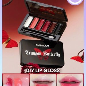 SHEGLAM Palette De Brillant à LèVres Phantom'S Kiss     NoëL Cadeau De NoëL Hiver Thanksgiving DéCoration De NoëL Maquillage FÊTe Plage Voyage Vacances Rose Y979K NoëL Cadeau De NoëL Hiver Thanksgiving DéCoration De NoëL Maquillage FÊTe Plage Voyage Vacances Rose Y2K Promos Offres Camping ExtéRieur PréSent