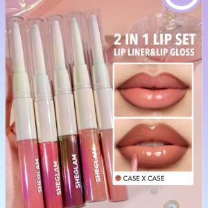 SHEGLAM Crayon à LèVres Et Gloss Lip Rules-Case X Case     NoëL Cadeau De NoëL Hiver Thanksgiving DéCoration De NoëL Maquillage FÊTe Plage Voyage Vacances Rose Y1198K NoëL Cadeau De NoëL Hiver Thanksgiving DéCoration De NoëL Maquillage FÊTe Plage Voyage Vacances Rose Y2K Promos Offres Camping ExtéRieur PréSent