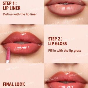 SHEGLAM Crayon à LèVres Et Gloss Lip Rules-Case X Case     NoëL Cadeau De NoëL Hiver Thanksgiving DéCoration De NoëL Maquillage FÊTe Plage Voyage Vacances Rose Y1198K NoëL Cadeau De NoëL Hiver Thanksgiving DéCoration De NoëL Maquillage FÊTe Plage Voyage Vacances Rose Y2K Promos Offres Camping ExtéRieur PréSent