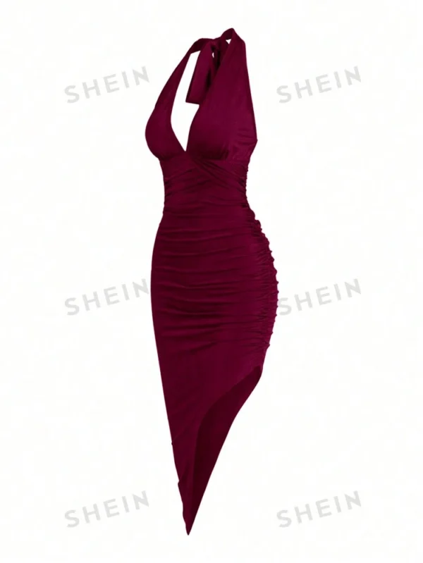 Robe Shein Dos Nu Fendue – Image 3