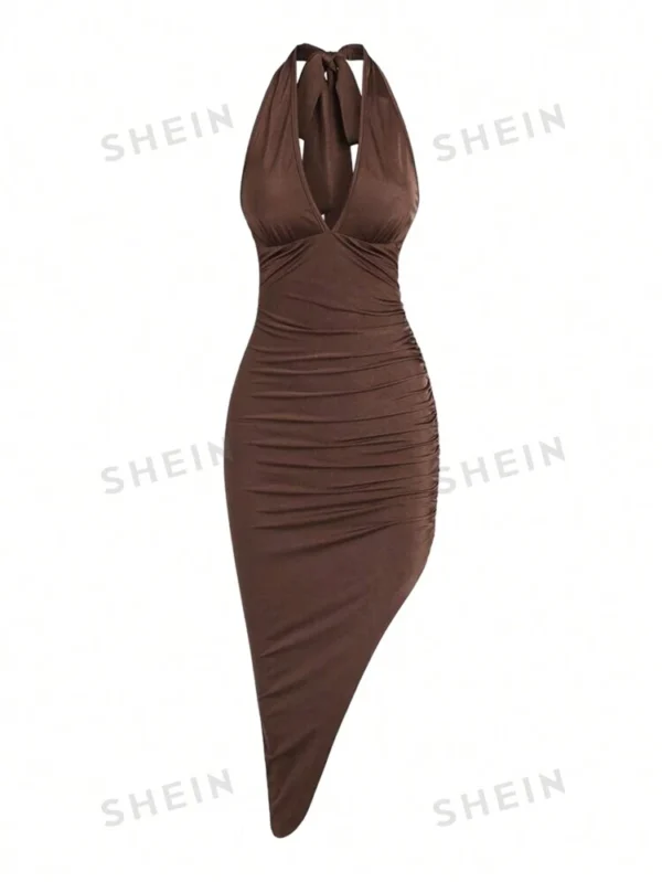 Robe Shein Dos Nu Fendue – Image 4