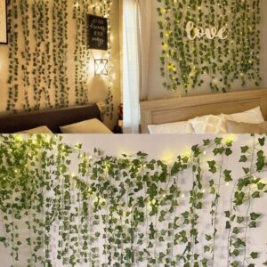 Pack de 18 plantes grimpantes artificielles