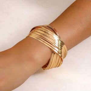 1 pièce Bracelet Jonc en acier inoxydable
