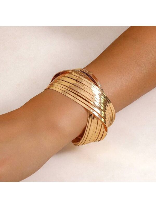 1 pièce Bracelet Jonc en acier inoxydable