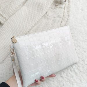 Sac Carré Sac Carré À Motif Crocodile, Pour Femmes, Débutantes Et Travailleurs De Col Blanc, Pour Dames, Pour Rouges À Lèvres Féminins, Pour Dîner/banquet, Pour Bal, Pour Mariage, Pour Fête