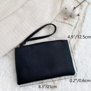 Pochette minimaliste avec dragonne