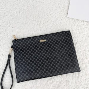 Sac De Poignet Motif Géométrique En PU Mode