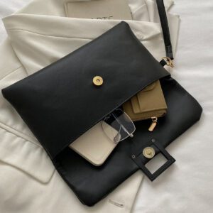 Sac enveloppe minimaliste à rabat