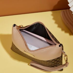 Sac carré à motif géométrique
